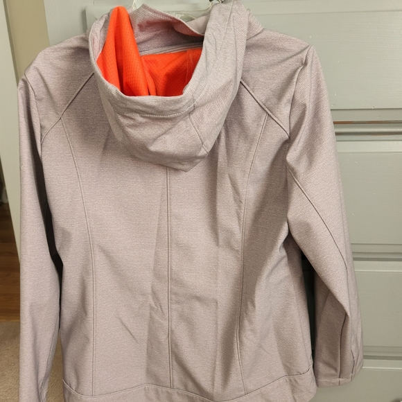 Woman's fall Jacket with hood, size medium - Picture 2 of 2